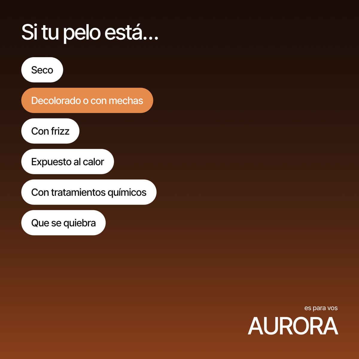 AURORA máscara reparadora [100 o 300ml]