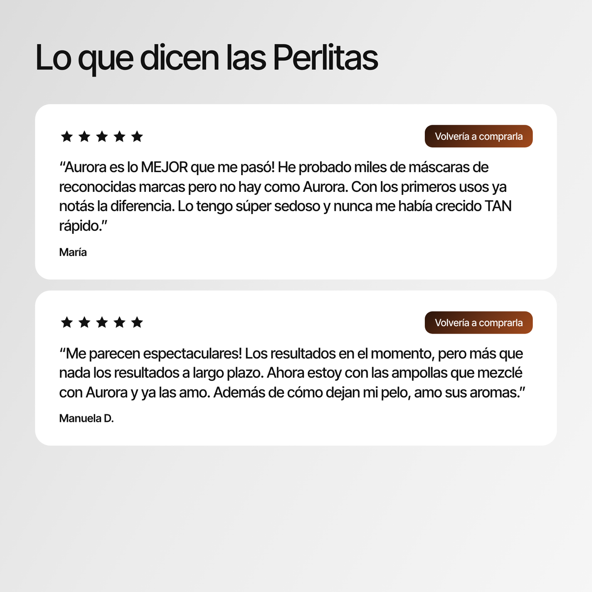 AURORA máscara reparadora [100 o 300ml]